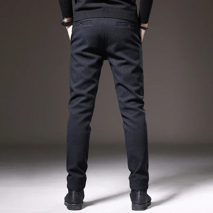 Men's Slim Fit Stretch Pants - Modern Casual & Business