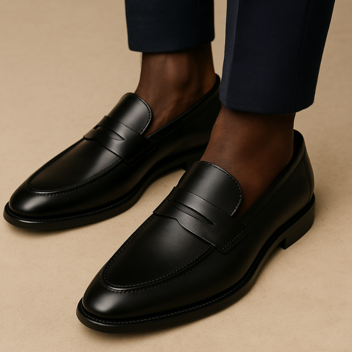 Men's Slip-On Loafers - Classic Elegant Style