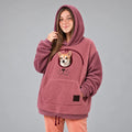 Men's Small Dog Pouch Hoodie - Hands-Free Carrier