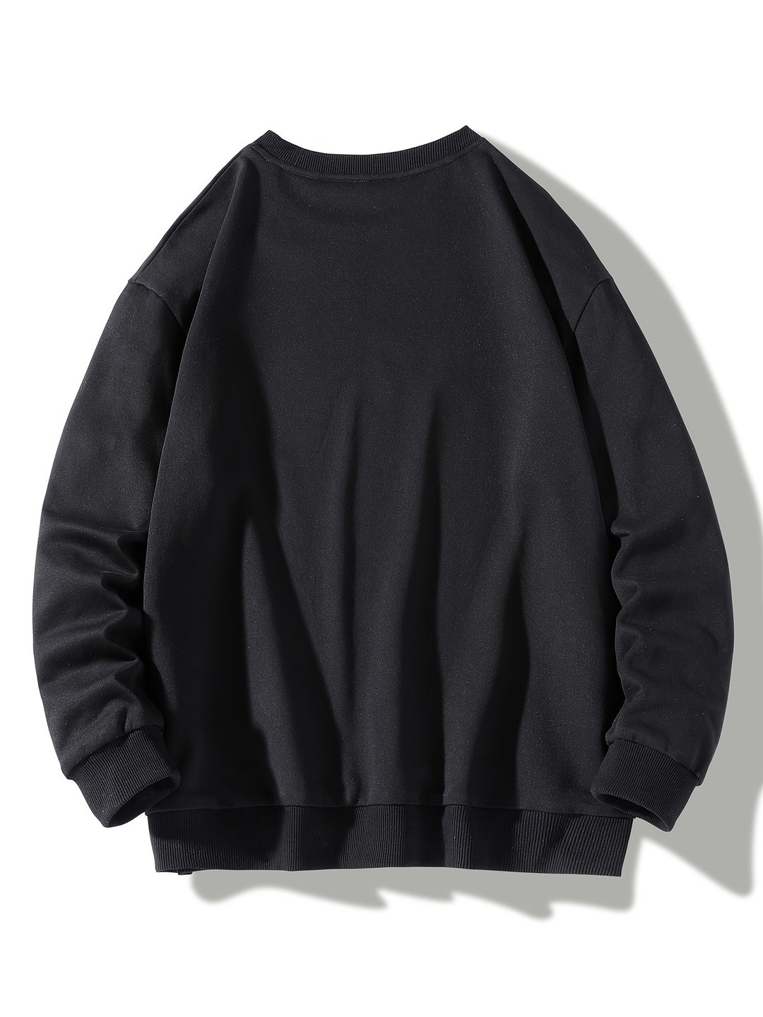 Men's Solid Crew Neck Sweatshirt - Classic Casual