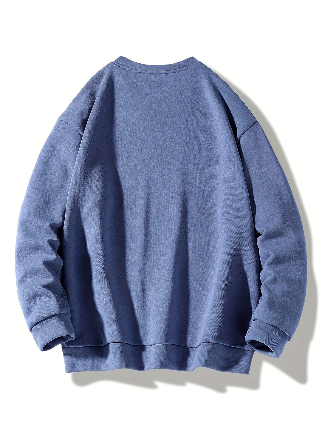 Men's Solid Crew Neck Sweatshirt - Classic Casual