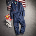 Men's Straight Overall with Zipper - Spring