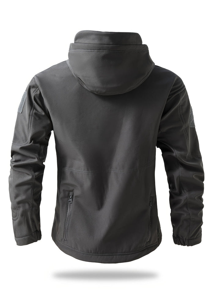 Men's Tactical Winter Jacket - Warm Outdoor Cargo Coat