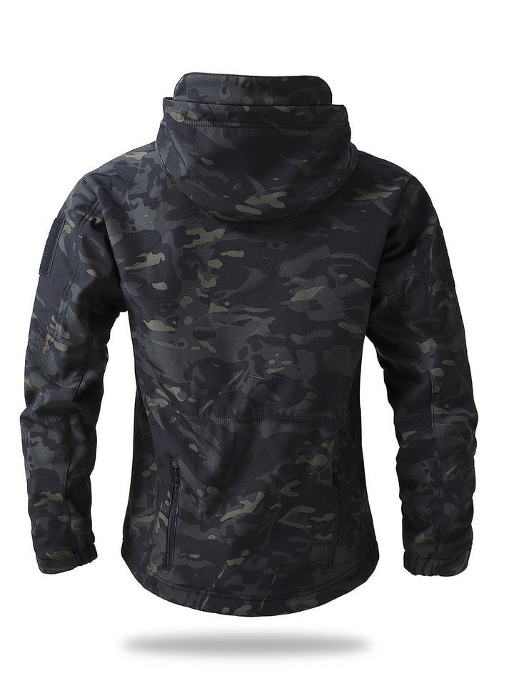Men's Tactical Winter Jacket - Warm Outdoor Cargo Coat