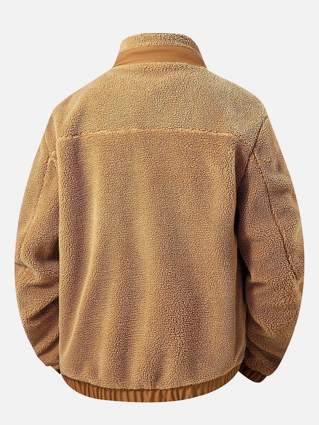 Men's Teddy Fleece Zip Jacket – Warm Regular Fit
