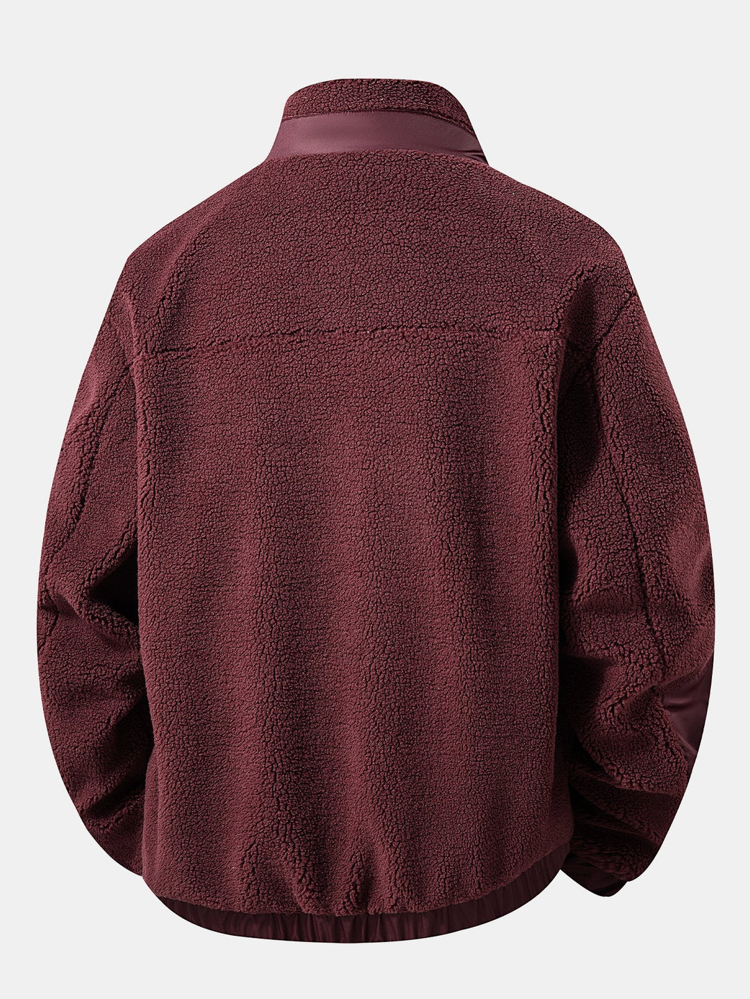 Men's Teddy Fleece Zip Jacket – Warm Regular Fit