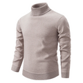 Men's Turtleneck Sweater - Classic Comfort Knit