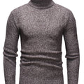 Men's Turtleneck Sweater - Slim Fit Knit