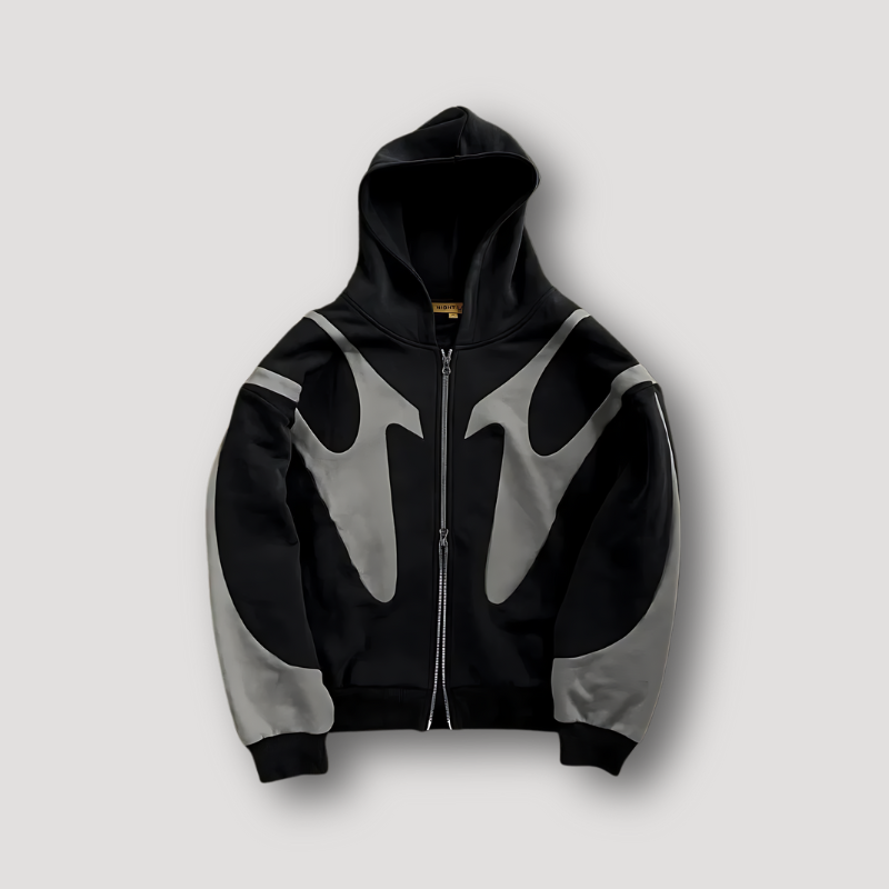 Men's Urban Hoodie - Streetwear Casual Zip