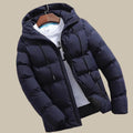 Men's Waterproof Puffer Parka - Insulated Winter Jacket