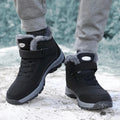 Men's Waterproof Winter Boots - Slip-Resistant Sole