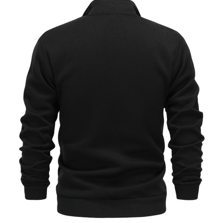 Men's Winter Jacket - Sporty High Collar Casual Warmth