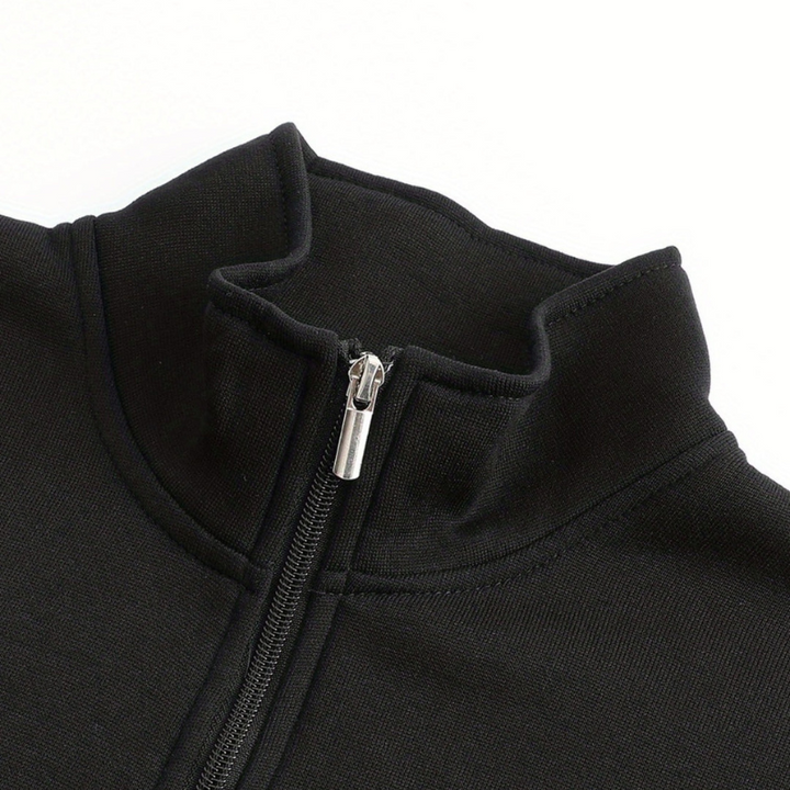 Men's Winter Jacket - Sporty High Collar Casual Warmth