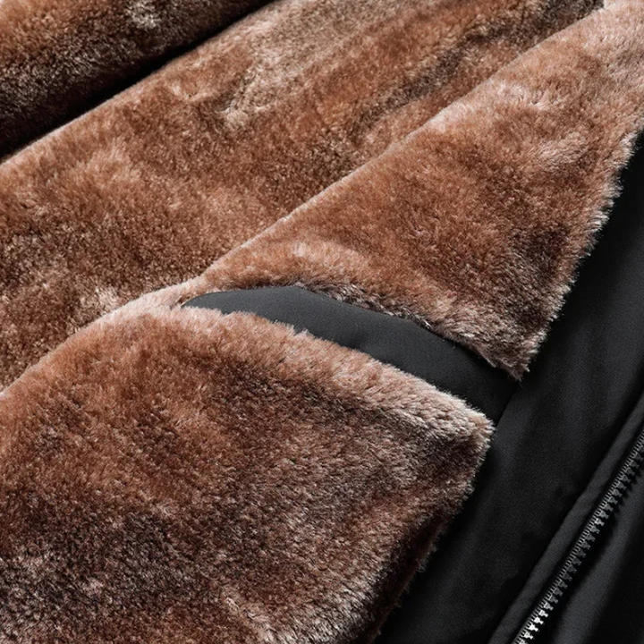 Men's Winter Jacket - Thick Warm Quilted Parka