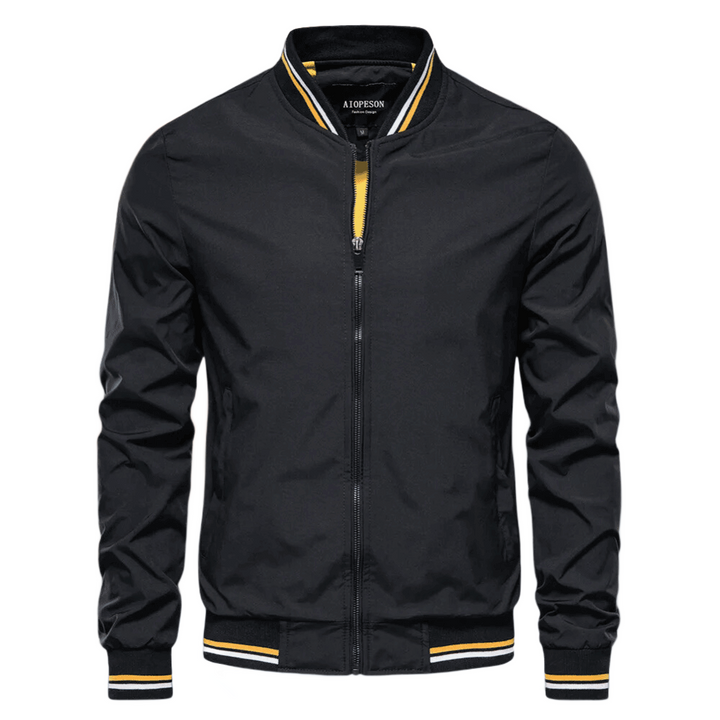 Men's Winter Jacket - Versatile Casual Warmth - Black