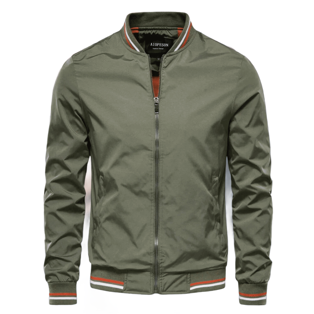 Men's Winter Jacket - Versatile Casual Warmth - Green