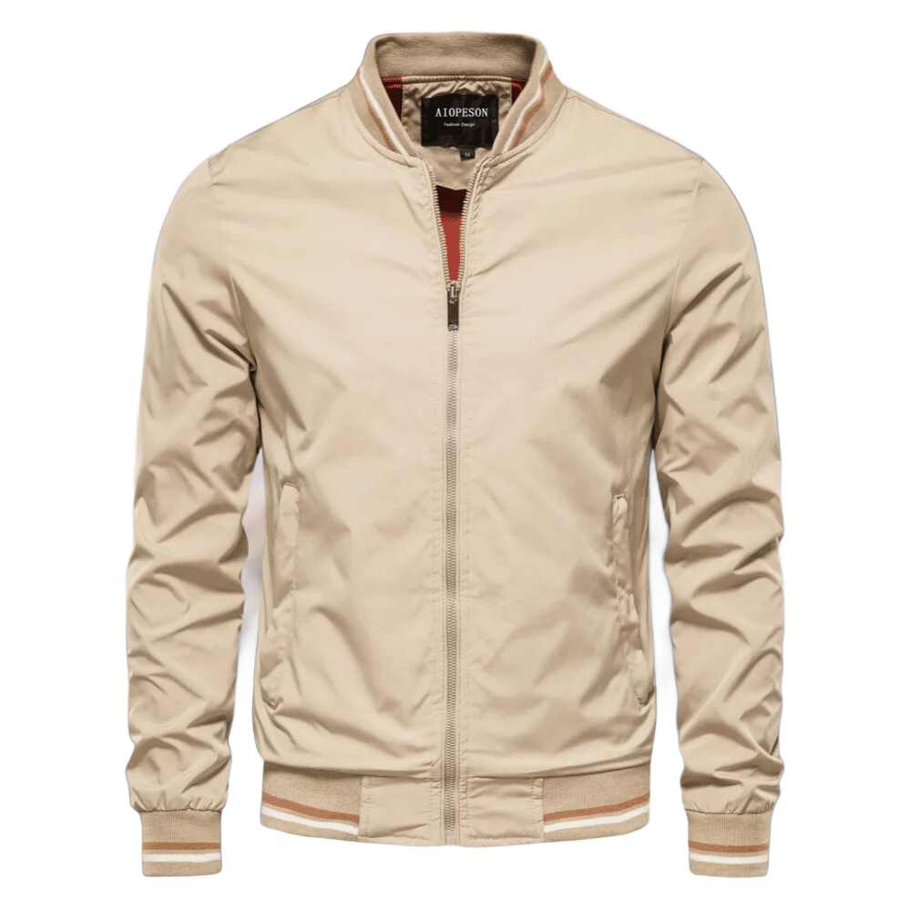 Men's Winter Jacket - Versatile Casual Warmth - Khaki