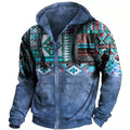 Men's Zip Hoodie Winter Jacket - Casual Comfort