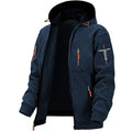 Men's Zip-Up Hoodie Winter Jacket - Casual Comfort