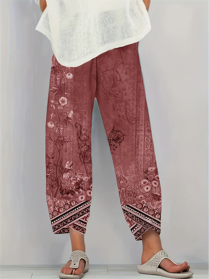 Women's Botanical Cropped Pants - Relaxed Fit