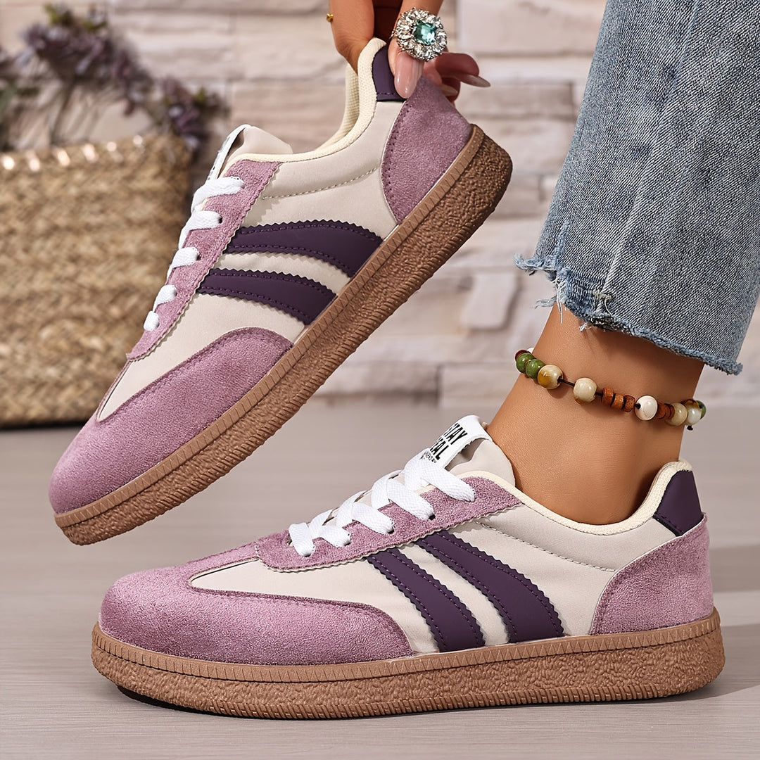 Women's Classic Lace-Up Sneakers - Everyday Comfort