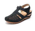 Women's Cushioned Comfort Sandals - Adjustable Wedge