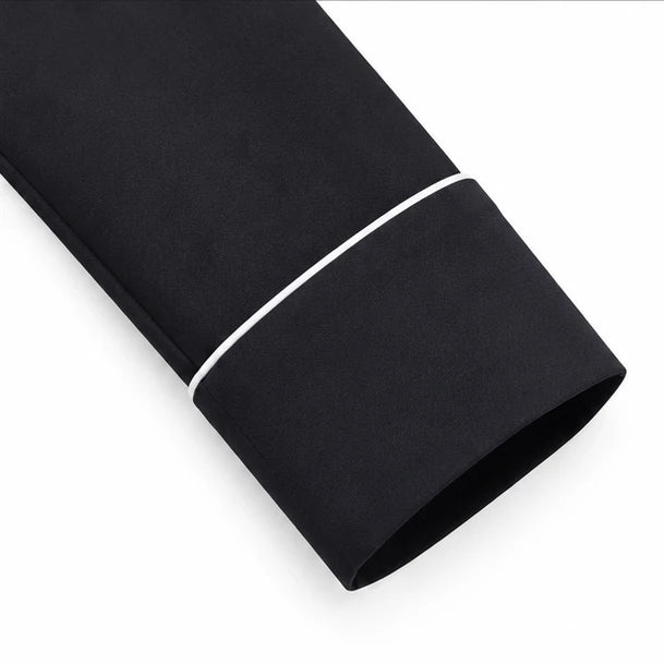Women's High-Collar Clergy Robe - Structured Maxi Dress