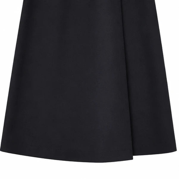 Women's High-Collar Clergy Robe - Structured Maxi Dress