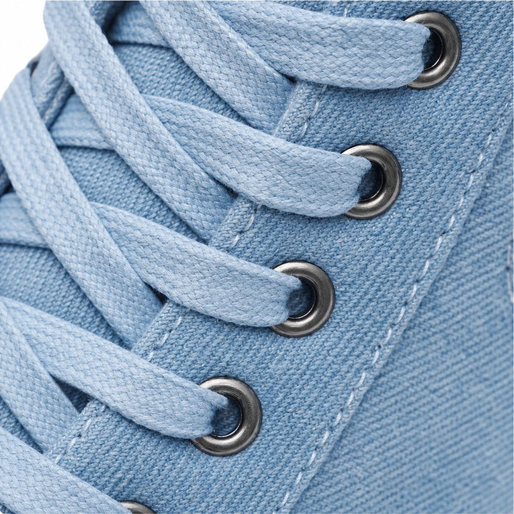 Women's Lace-Up Platform Ankle Boots - Flexible Sole Sneaker Style