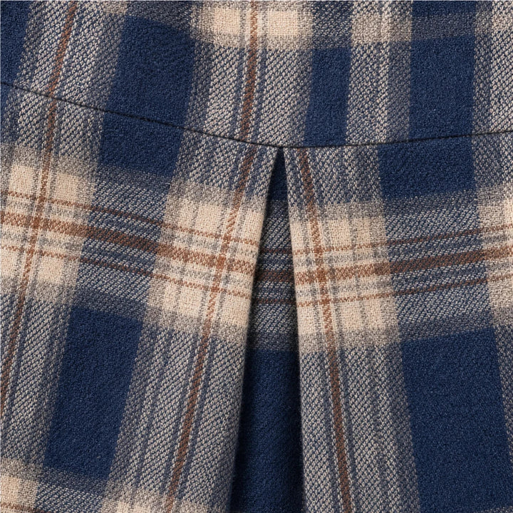 Women's Plaid Button-Front Blouse - Relaxed Fit