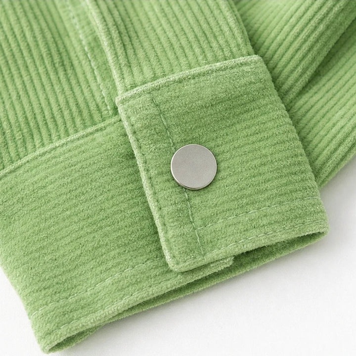 Women's Ribbed Corduroy Button-Front Shirt - Relaxed Fit