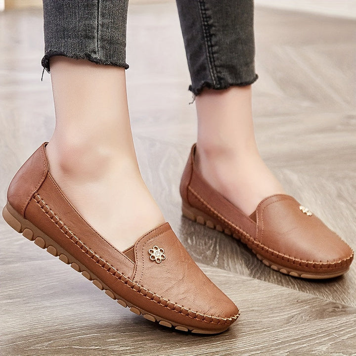 Women's Soft Slip-On Loafers - Effortless Comfort & Style