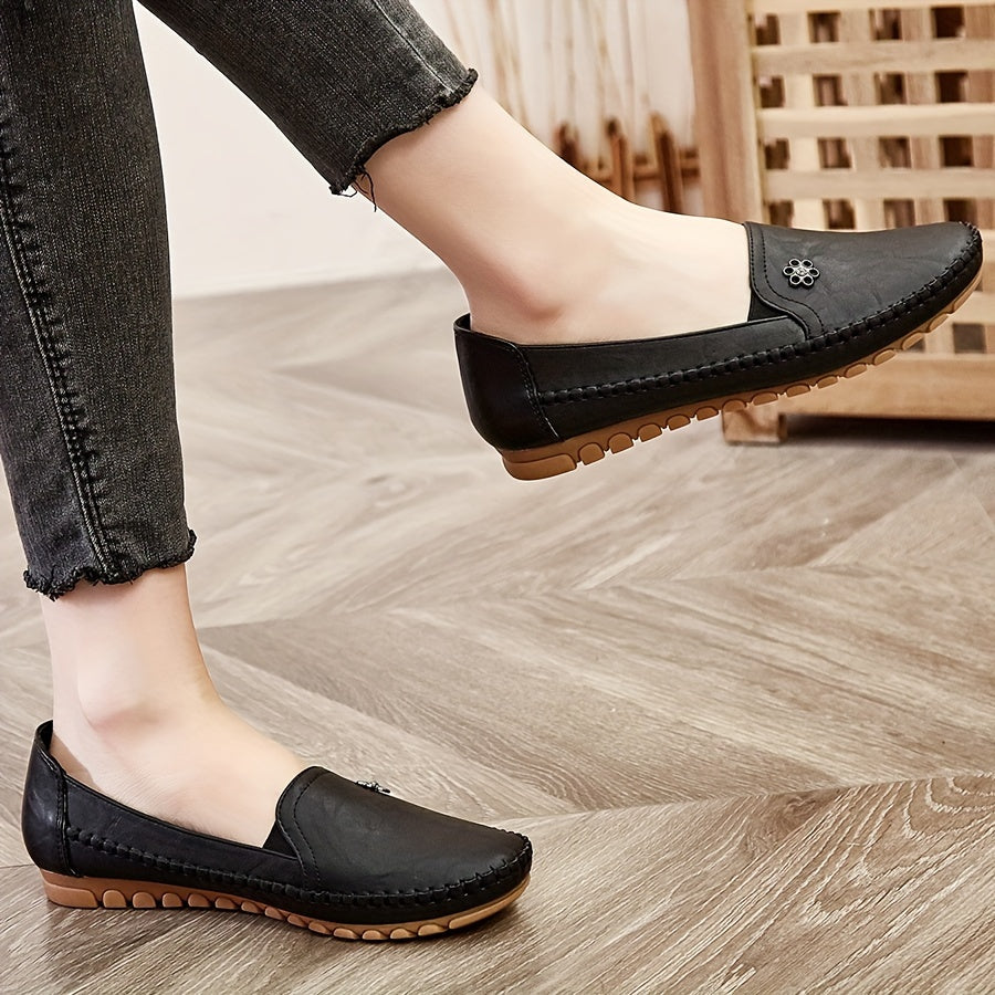 Women's Soft Slip-On Loafers - Effortless Comfort & Style