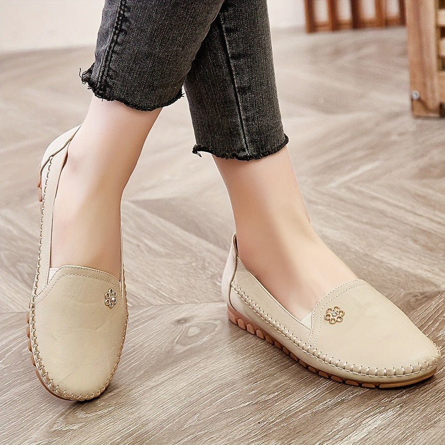 Women's Soft Slip-On Loafers - Effortless Comfort & Style