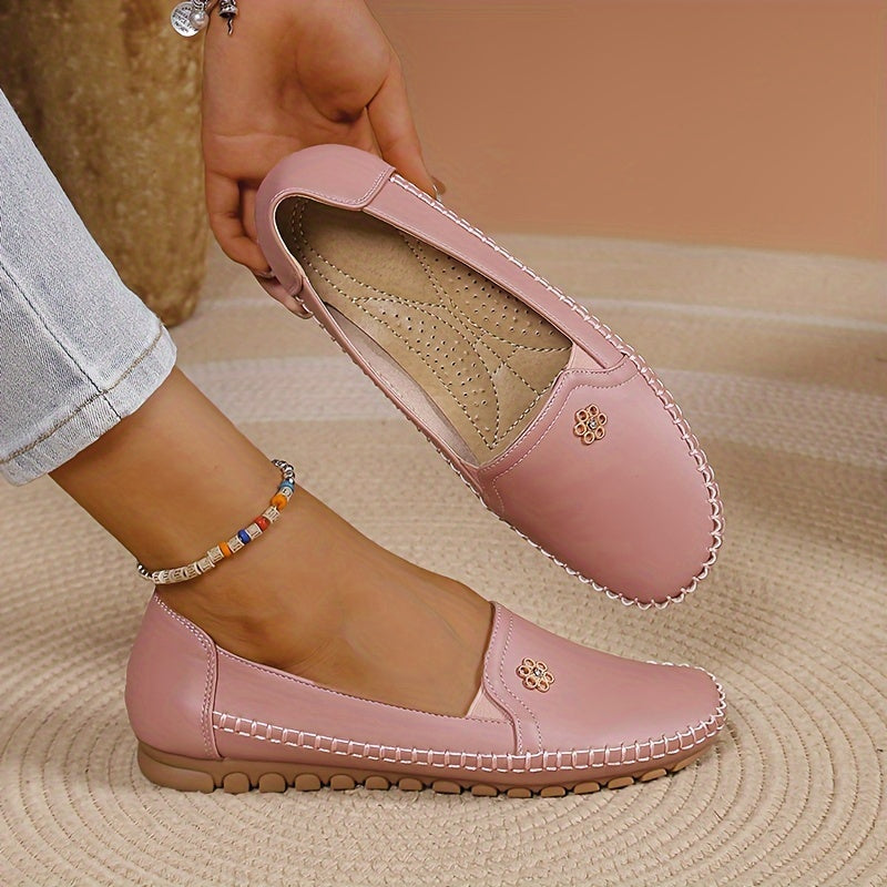 Women's Soft Slip-On Loafers - Effortless Comfort & Style