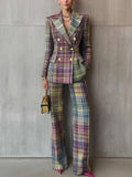 Women's Tailored Blazer Suit - Sharp Professional Style