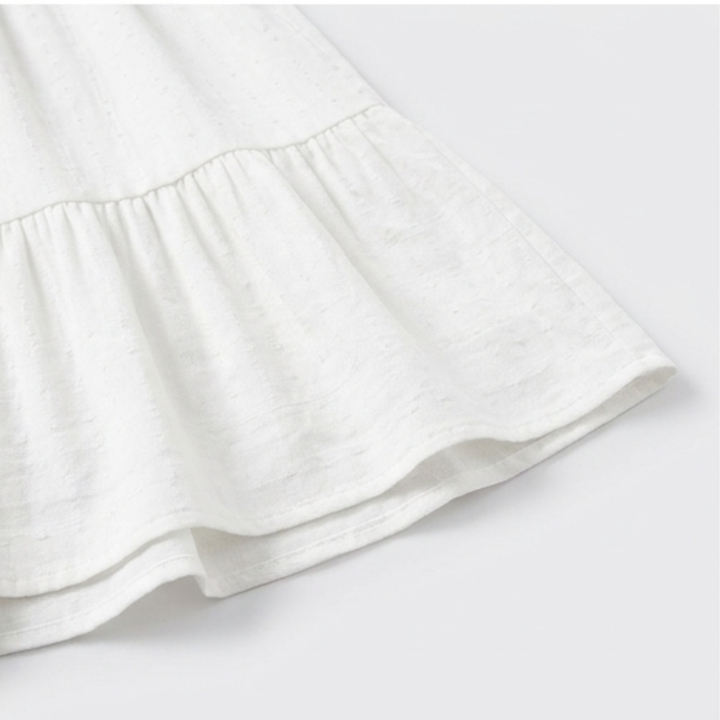 Women's V-Neck Tiered Maxi Dress with Smocked Waist - Summer