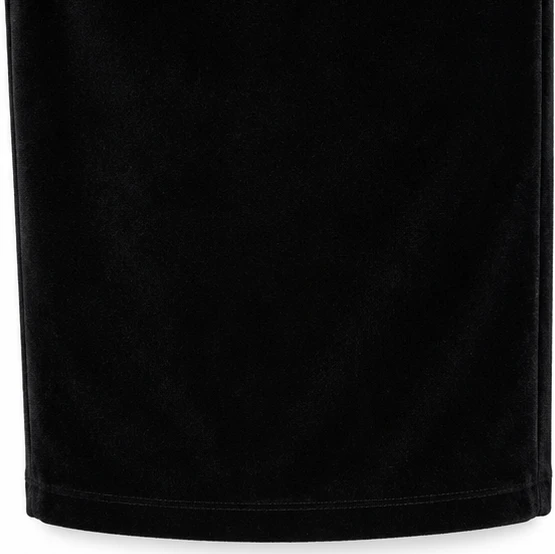 Women's Velvet-Look Midi Dress with Bow Detail - Off-Shoulder